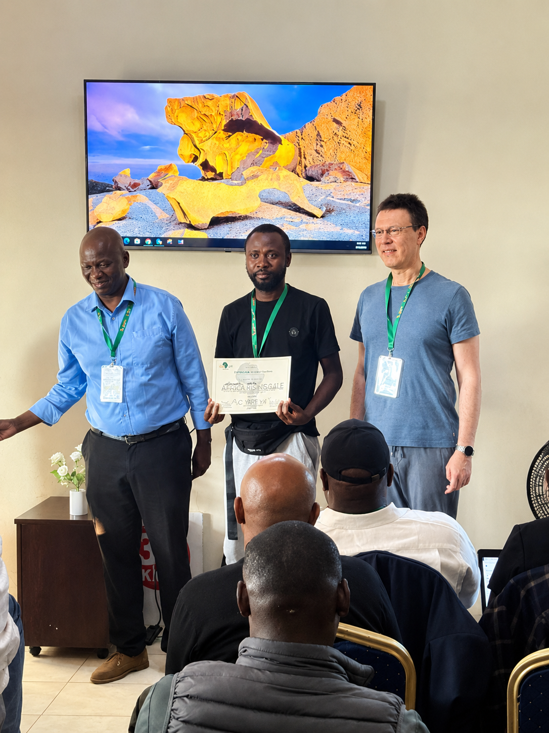 Remise de certificat
